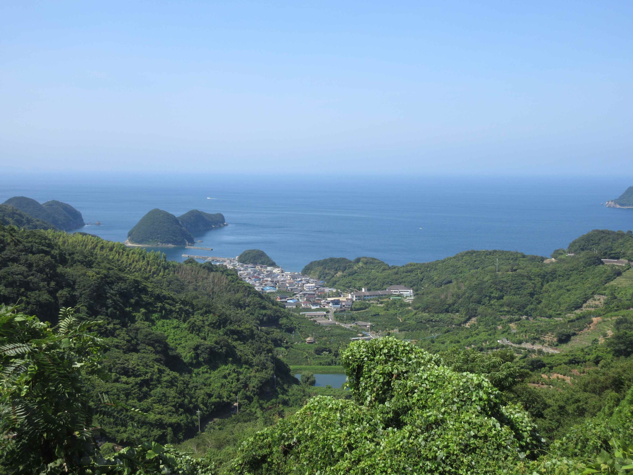 西予市三瓶町の風景